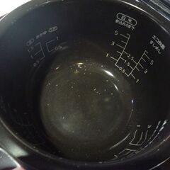 Panasonic 5.5合炊き スチームIHジャー炊飯器 SR-SX101 ブラック×レッド 2011年製 パナソニック 炊飯器 炊飯ジャー ジャー キッチン家電 札幌市東区 新道東店の画像