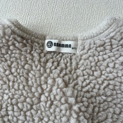 BBAMMA アイボリー ボアブルゾンの画像