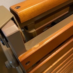 折りたたみベッド　シングル　ブラウンの画像