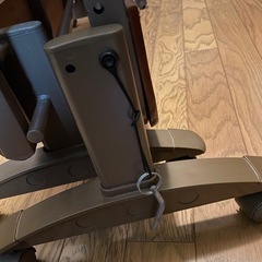 折りたたみベッド　シングル　ブラウンの画像