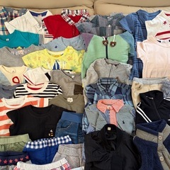 【ご相談中】80 90 100  子供服　65点　まとめ売り　男 の画像