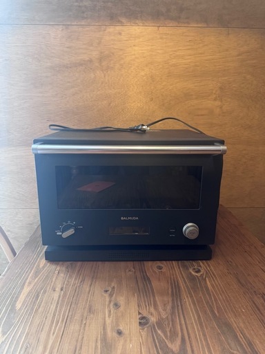 【2022年製】バルミューダ ザ・レンジ K04A-BKブラック オーブンレンジ バルミューダ ザ・レンジ オーブンレンジ ブラック BALMUDA The Range