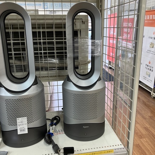 安心の6ヶ月保証付。【Dyson ファンヒーター HPOOISN pure HOT＋COOL メンテナンス済み】取りに来れる方限定。