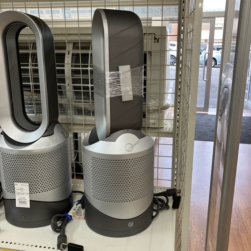 安心の6ヶ月保証付。【Dyson ファンヒーター HPOOISN pure HOT＋COOL メンテナンス済み】取りに来れる方限定。