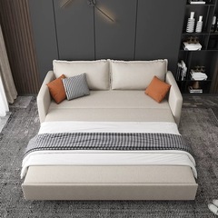 140cmソファ　二人用ソファ　ソファベッドの画像