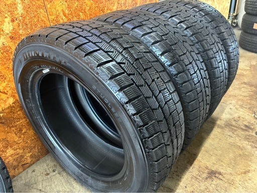 お取引き中、205/60R16?ダンロップWM02?日本製スタッドレス4本セット?ノア、ヴォクシー、ステップワゴン等⭐️ご不要なタイヤ