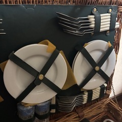 値下げしました　ピクニックバスケットセットの画像