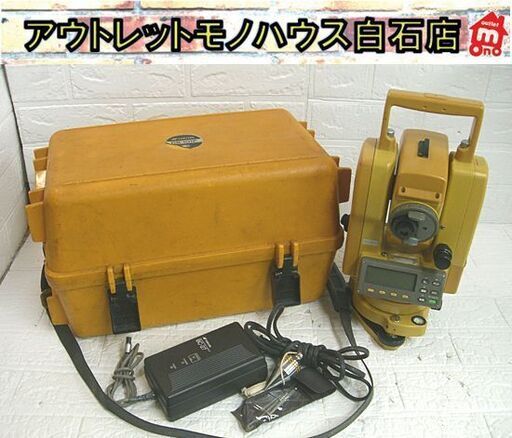 動作未確認 TOPCON トータルステーション CS-101F 測量機 トプコン 測量 札幌市 白石店