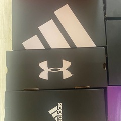 週末お値下げ！靴空き箱セット Nike Adidas Jordan Under Armour計9個の画像