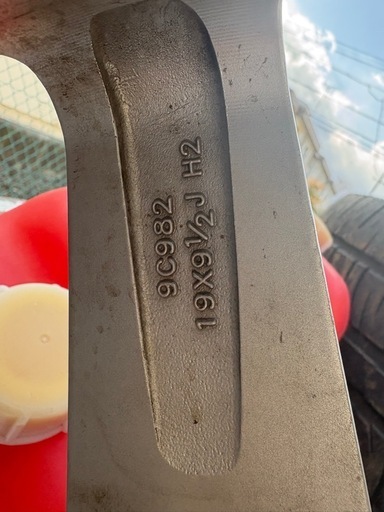 MVR 19インチホイールセット 4本265/35R19