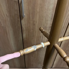 ポールハンガー　木製の画像