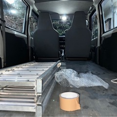 バイク用積み込みラダー➕バイク用メンテナンススタンドの画像