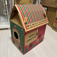 猫用段ボール部屋の画像