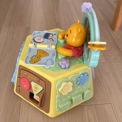 【あげます！】プーさん　日英　知育ボックスの画像