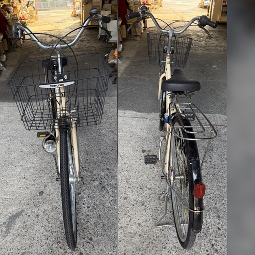 丸石26インチママチャリ自転車