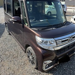 2016年タントカスタムRSターボ最上級グレード最安値です‼️両側自動スライドドア‼️後部フリップダウンモニター‼️TV &DVD走行中視聴可能‼️の画像