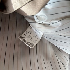 ダブルプレストトレンチコート　の画像