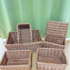 小物入れ　インテリア　籠