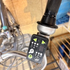 《リユースマン倉敷》ブリジストン 電動アシスト自転車 20インチ シルバーの画像