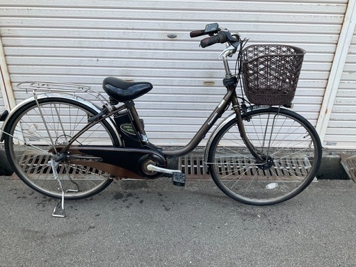 773  パナソニック新機種電動アシスト自転車viviDX26インチブラウン系ボディー