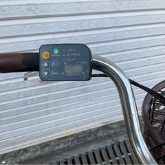 773  パナソニック新機種電動アシスト自転車viviDX26インチブラウン系ボディーの画像