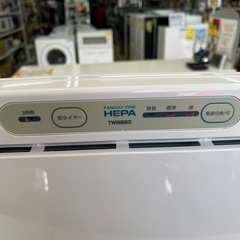 【ドリーム池田店♪ジモティ割対象】 ツインバード 空気清浄機 AC-4238 2022年製 42196の画像