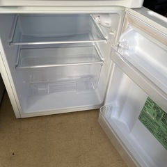 【ドリーム池田店♪ジモティ割対象】 アイリス AF81-W 2ドア冷蔵庫 2020年製 42146の画像