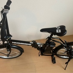 値下げHUMMER電動アシスト自転車20インチの画像