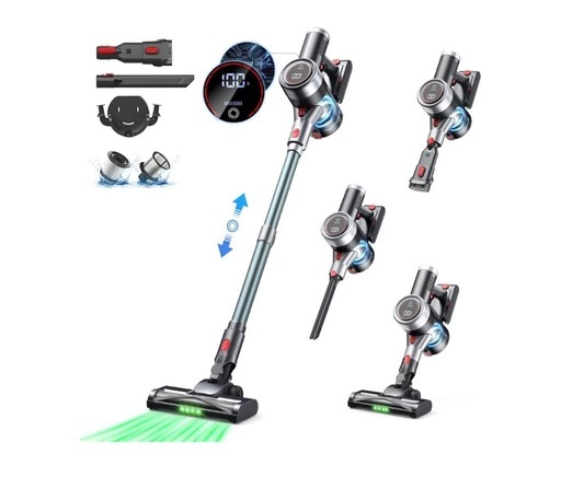 掃除機 コードレス【2026改良進化モデル！75Kpa超強力吸引＆業界軽量