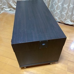 テレビボード　黒　キャスターの画像