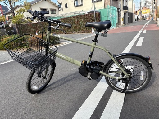 【25日処分】Panasonic電動自転車ほぼ未使用の美品