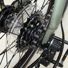 【Panasonic電動自転車】ほぼ未使用の美品の画像