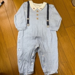 70〜80cm長袖ロンパ３枚セットの画像
