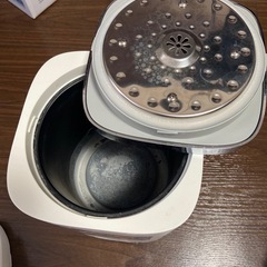 YAMAZEN スチーム式加湿器 ホワイト KS-J243(W) の画像