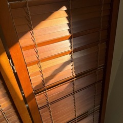 ウッドブラインド　スクリーンの画像