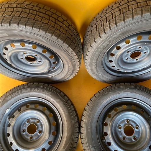Winter maxx Dunlop 195/65R15 ゴケツ　 j 15x5