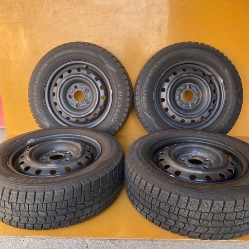 Winter maxx Dunlop 195/65R15 ゴケツ　 j 15x5