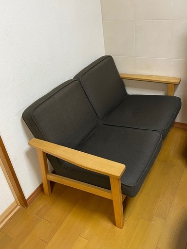 無印良品　タモ材　2Pソファ　他