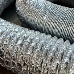 B243◇フレキシブル アルミダクトホース ◇換気扇用アルミホースの画像