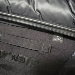 ユニクロ ファー付きダウンジャケット XSの画像