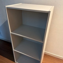 カラーボックス/ホワイトの画像