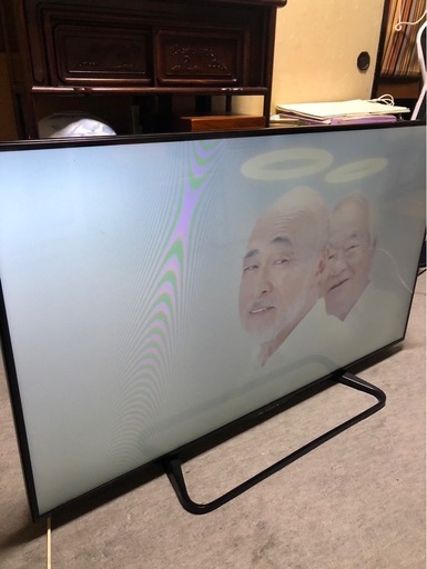 中古品 2016年製 SHARP 50インチ 液晶カラーテレビ LC-50W36 リモコン無し
 