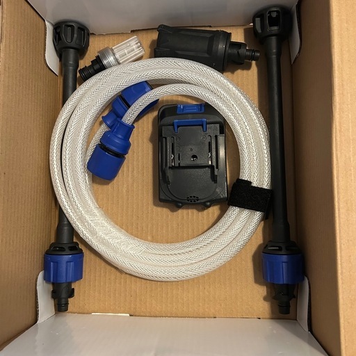 BLUE CLEAN 250 ポータブル充電式高圧洗浄機 BC250