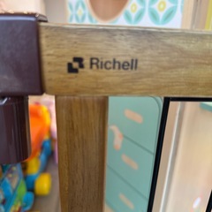 Richell 木製置くだけドア付きゲート Lの画像