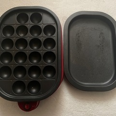 アイリスオーヤマ たこ焼き器 着脱式 2WAY たこ焼きプレート 20穴　ホットプレートの画像