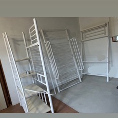 ニトリロフトベッドで空間活用♪の画像