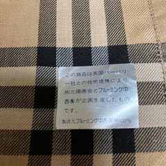 新品未使用品‼️BURBERRY チェック柄 ハンカチの画像