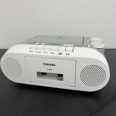 TOSHIBA CDラジオカセットレコーダー の画像