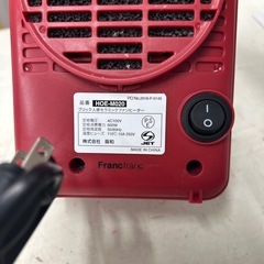 卓上セラミックヒーターの画像