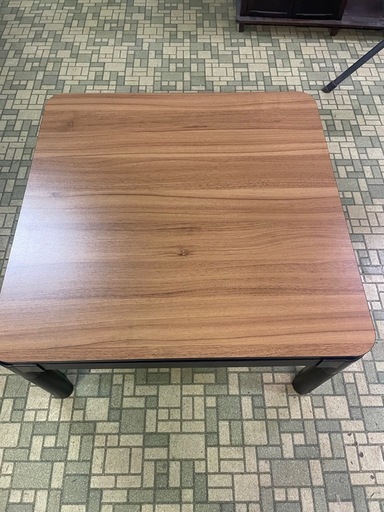 【引取限定】決まりました！こたつ　75cm×75cm高さ38cm　天板木目調　